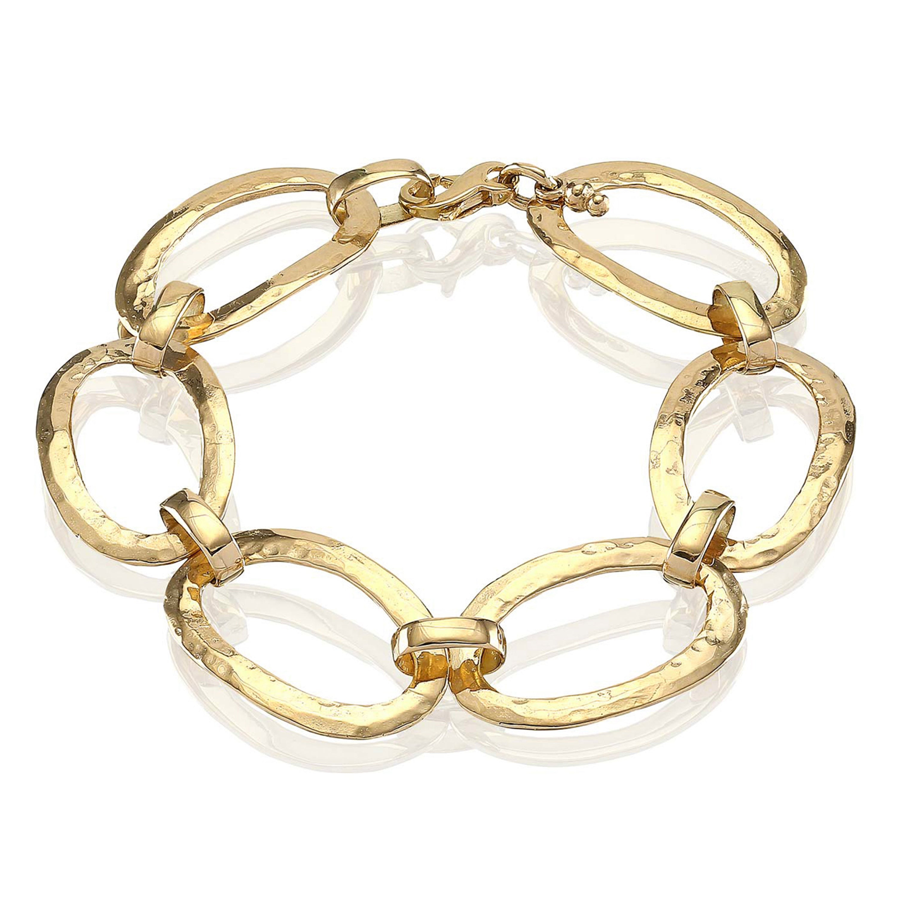 Brima Passion perstisfyldt smukt guld armbånd.