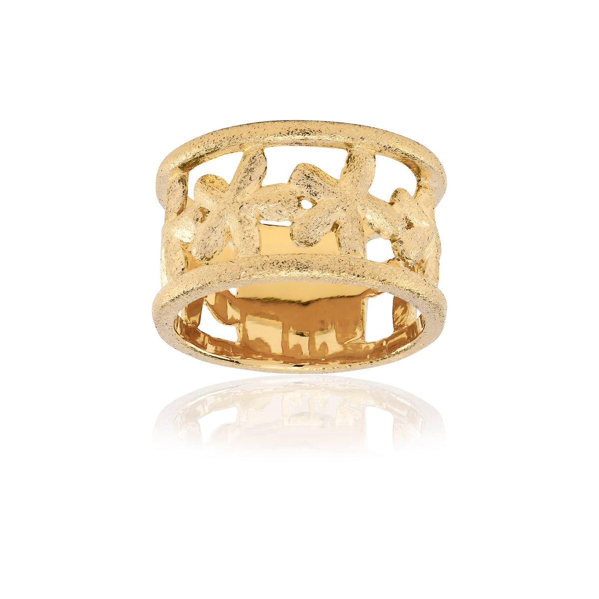 Ring i 14 karat guld ur serien Hanako, handgjord av Rebecca Falck