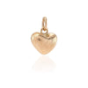 Toyo Classic Refined heart pendant in gold.