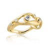 Nami Exquis    strålende diamant ring i guld.