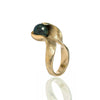 Yuuki Grand Exquisite Tahitian pearl ring in gold.