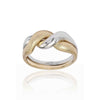 Brima Vivere Refined gold and white gold ring.