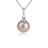 Obi Passion Radiant pearl pendant in silver.