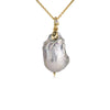 Yuuki Grant Timeless pearl pendant in gold.