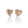 Toyo Mature Exquisite gold earrings with brilliants.